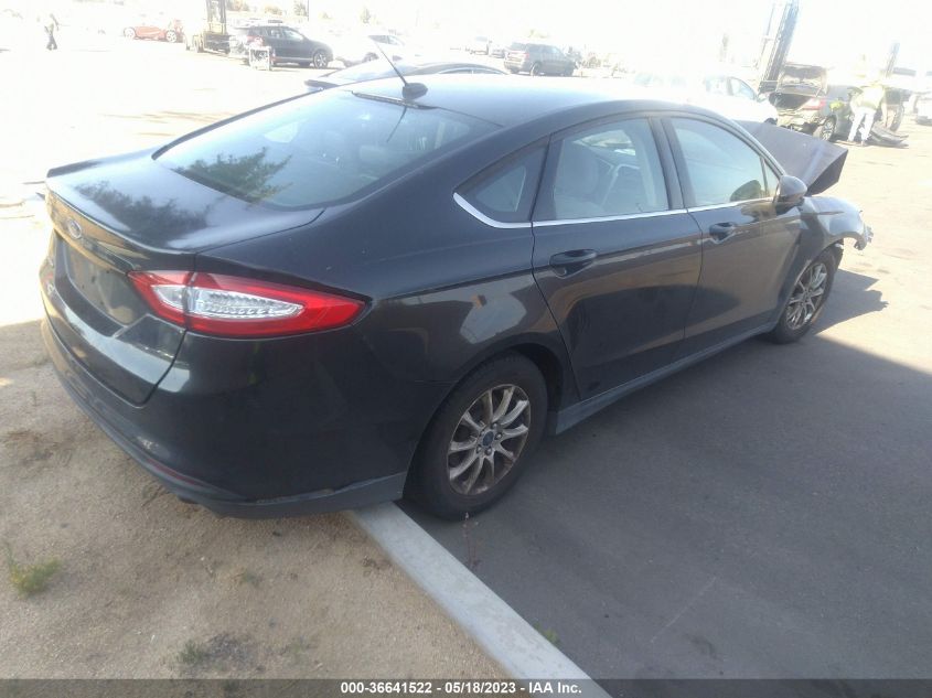 2015 FORD FUSION S - 3FA6P0G70FR206281