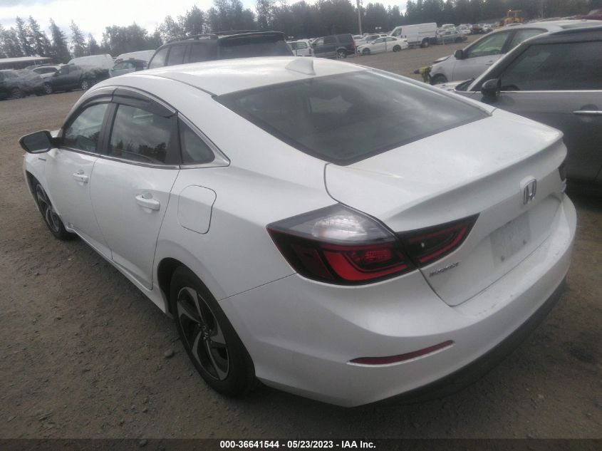2022 HONDA INSIGHT EX 19XZE4F56NE012140