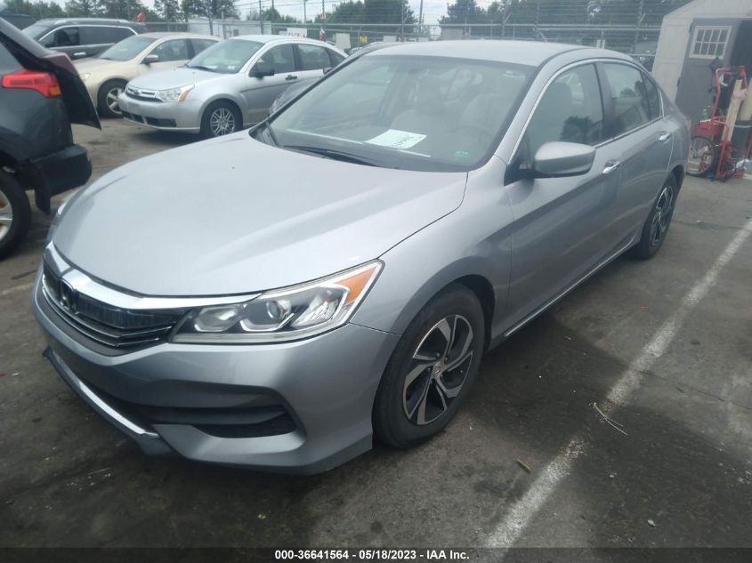 2016 HONDA ACCORD SEDAN LX - 1HGCR2F31GA156697