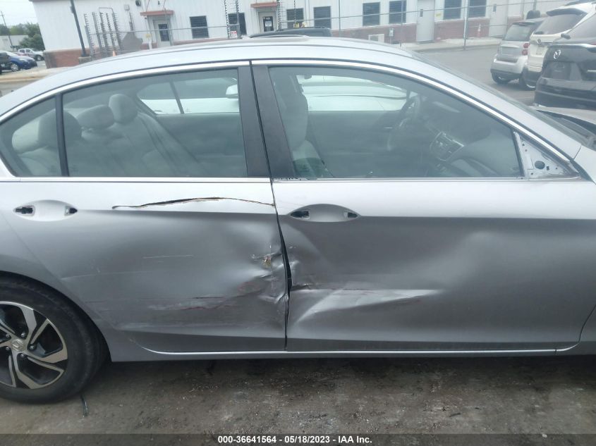 2016 HONDA ACCORD SEDAN LX - 1HGCR2F31GA156697