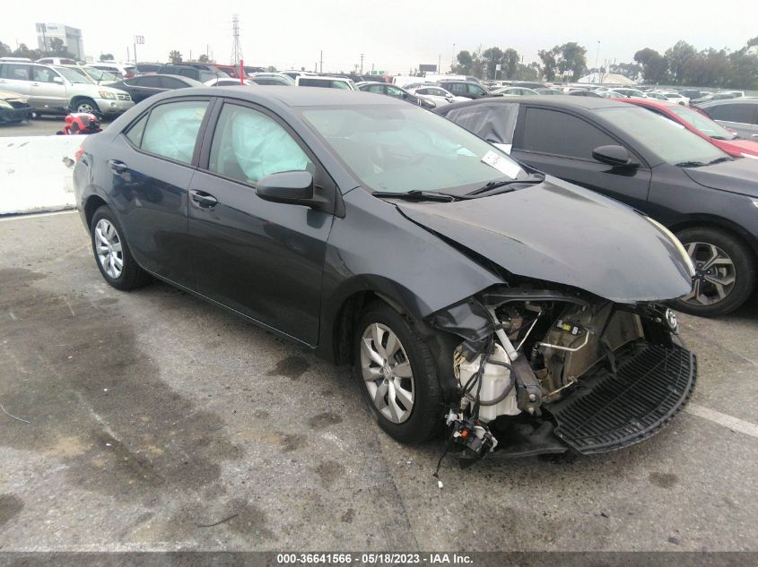 2016 TOYOTA COROLLA L/LE/S/S PLUS/LE PLUS - 5YFBURHEXGP538836