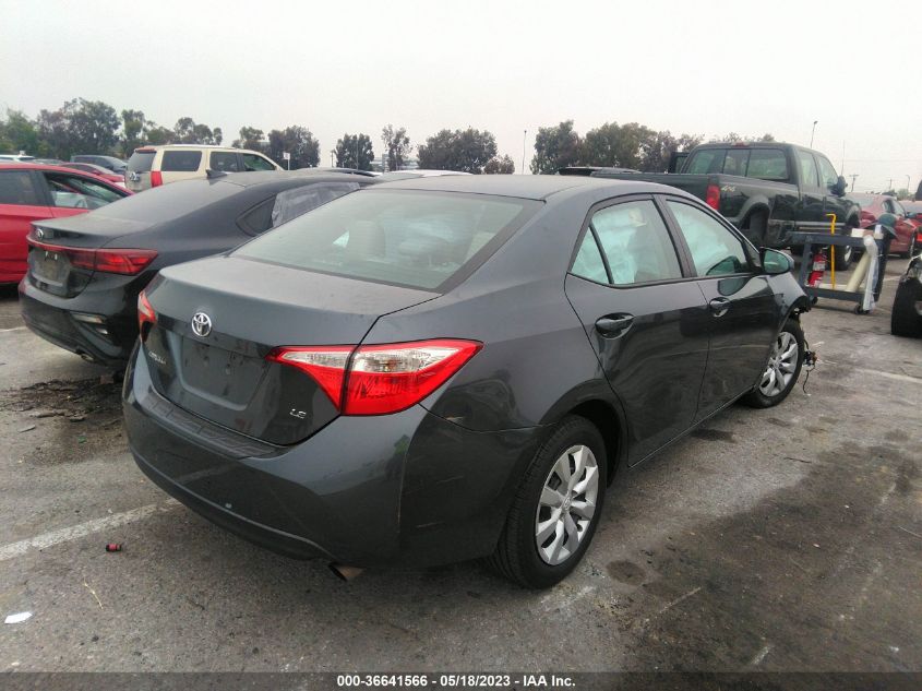 2016 TOYOTA COROLLA L/LE/S/S PLUS/LE PLUS - 5YFBURHEXGP538836