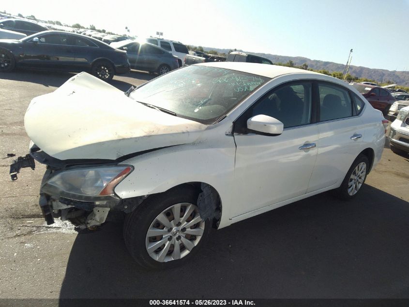 2014 NISSAN SENTRA S - 3N1AB7AP0EL645781