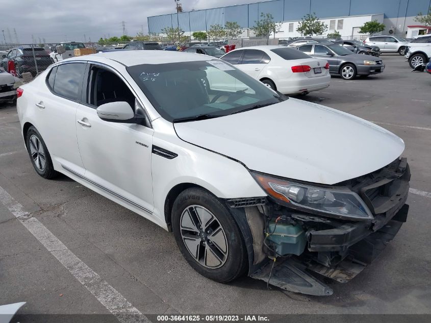 2013 KIA OPTIMA HYBRID LX - KNAGM4AD8D5057421