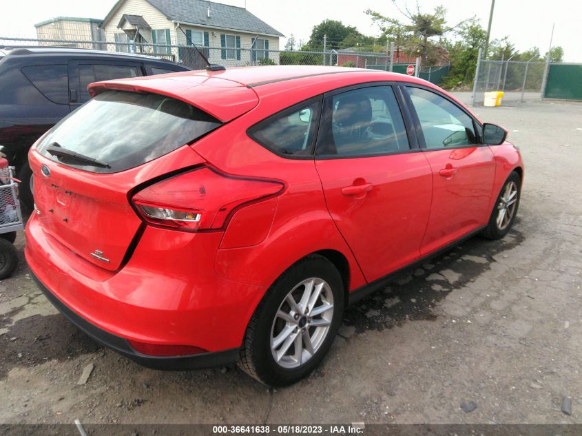 2016 FORD FOCUS SE - 1FADP3K23GL331649