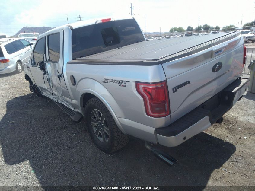 2015 FORD F-150 XLT/XL/LARIAT/PLATINUM - 1FTEW1EF5FFA80232