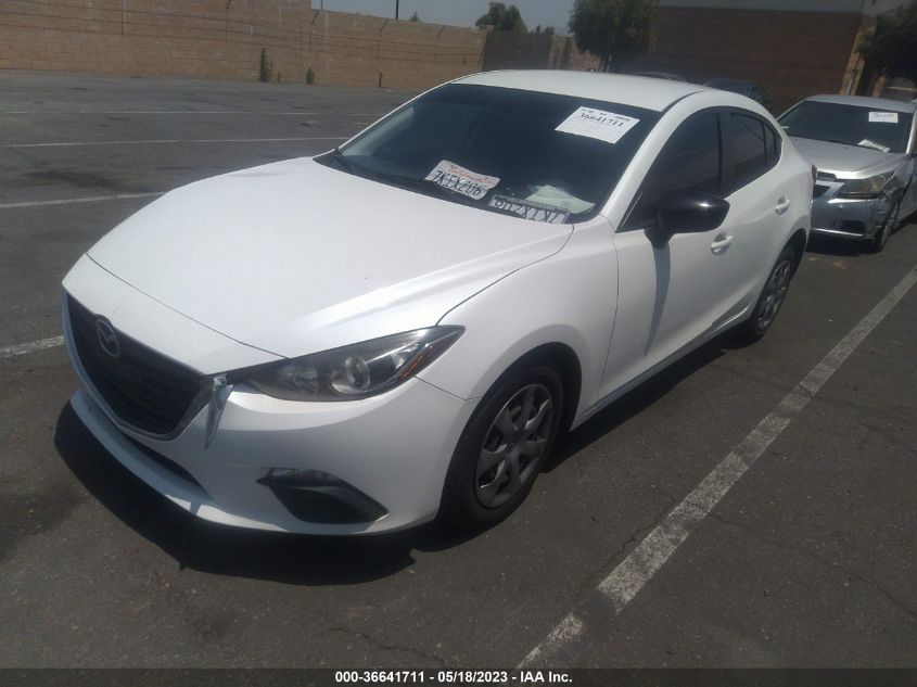 2015 MAZDA MAZDA3 I SV - JM1BM1T76F1261857