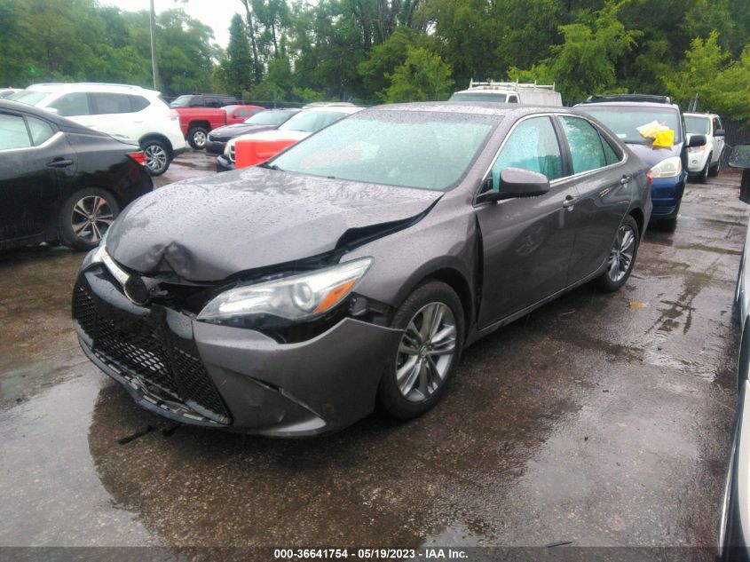2016 TOYOTA CAMRY SE - 4T1BF1FK2GU170493