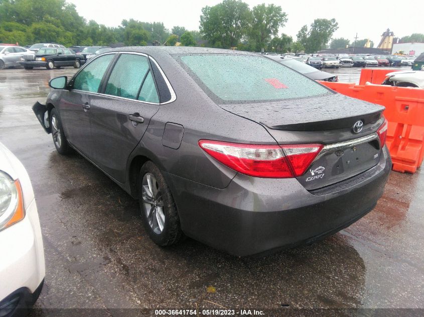 2016 TOYOTA CAMRY SE - 4T1BF1FK2GU170493