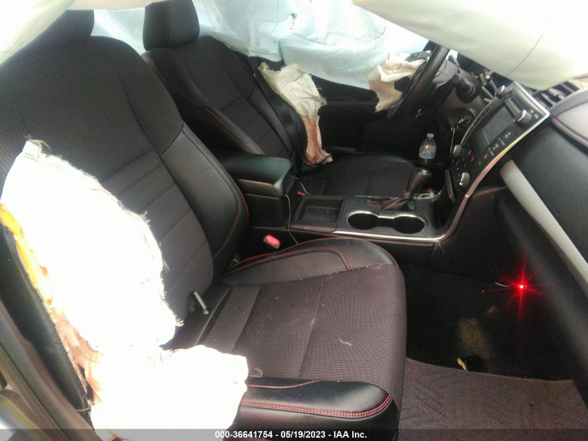 2016 TOYOTA CAMRY SE - 4T1BF1FK2GU170493
