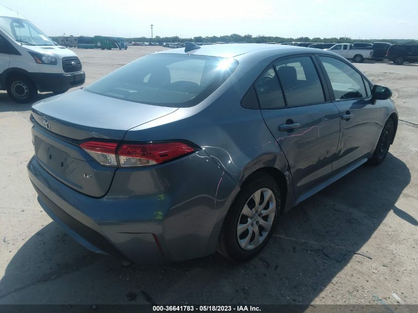 2022 TOYOTA COROLLA LE - 5YFEPMAE5NP279316