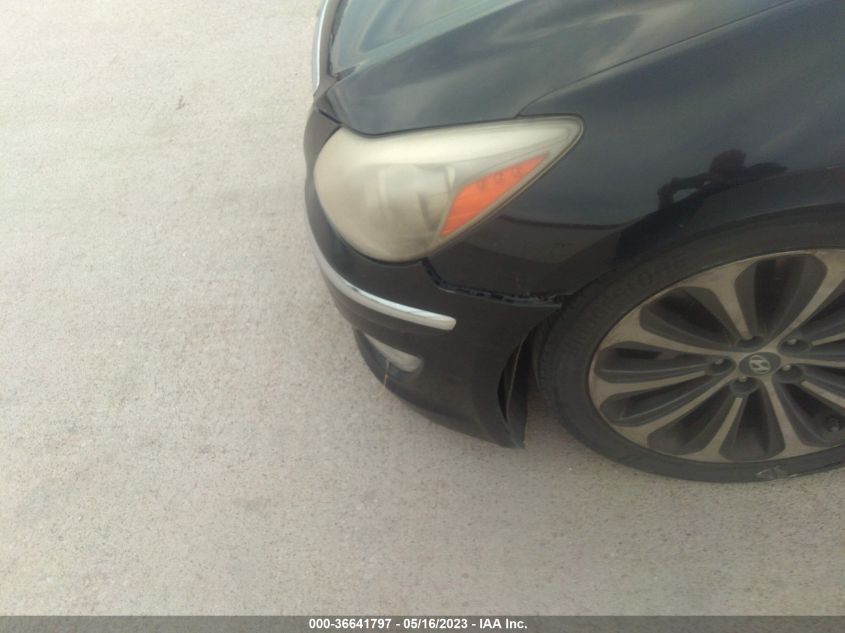 2013 HYUNDAI GENESIS 5.0L R-SPEC - KMHGC4DH0DU220505