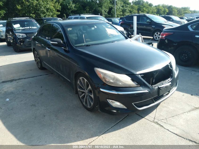 2013 HYUNDAI GENESIS 5.0L R-SPEC - KMHGC4DH0DU220505