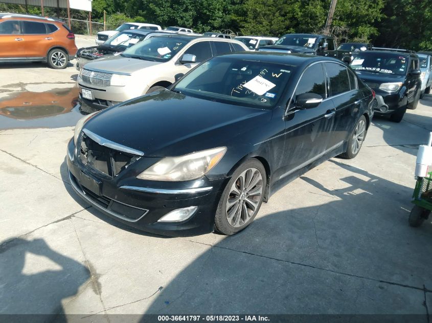 2013 HYUNDAI GENESIS 5.0L R-SPEC - KMHGC4DH0DU220505