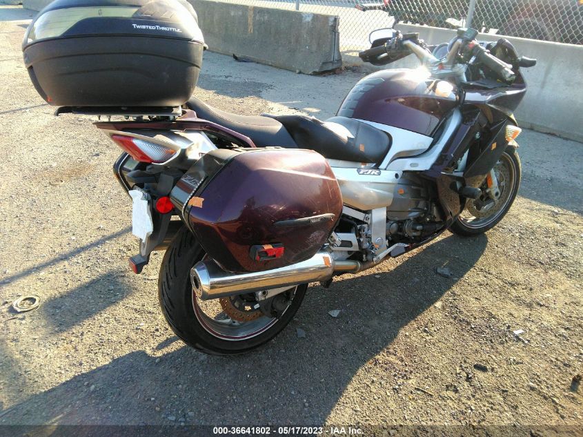 2007 YAMAHA FJR1300 JYARP15E77A001952