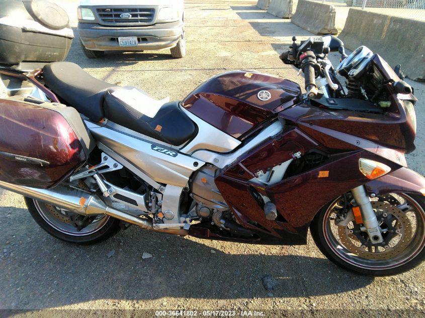 2007 YAMAHA FJR1300 JYARP15E77A001952