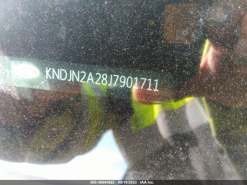2018 KIA SOUL BASE - KNDJN2A28J7901711