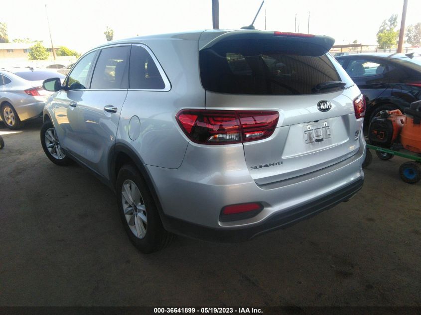 2019 KIA SORENTO L - 5XYPG4A3XKG580333