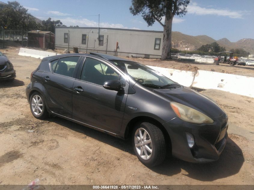 2015 TOYOTA PRIUS C ONE/TWO/THREE/FOUR - JTDKDTB39F1096431