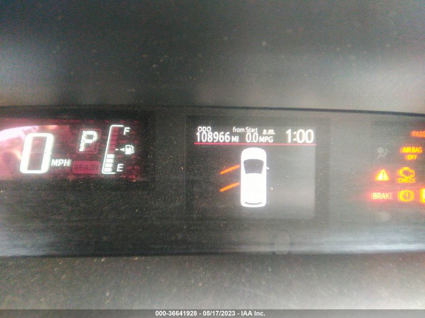 2015 TOYOTA PRIUS C ONE/TWO/THREE/FOUR - JTDKDTB39F1096431