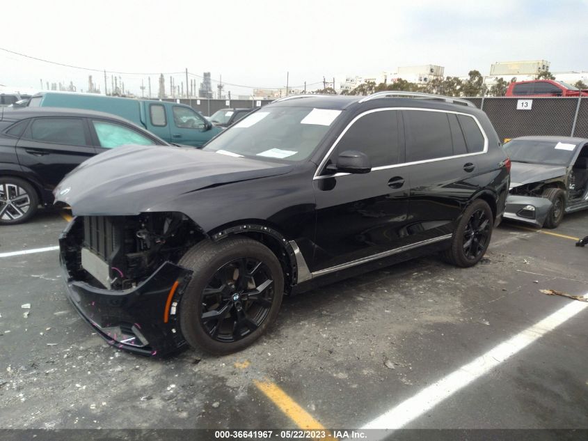 2021 BMW X7 XDRIVE40I - 5UXCW2C04M9F92086