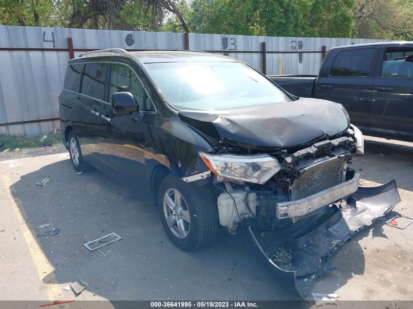 2014 NISSAN QUEST SV - JN8AE2KP1E9101096