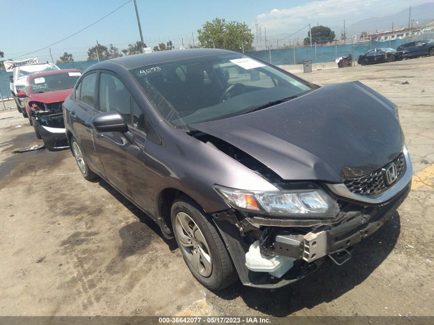 2015 HONDA CIVIC SEDAN LX - 19XFB2F55FE271848