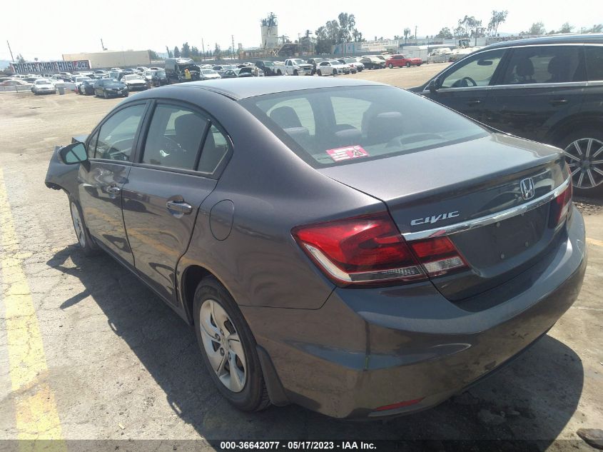 2015 HONDA CIVIC SEDAN LX - 19XFB2F55FE271848