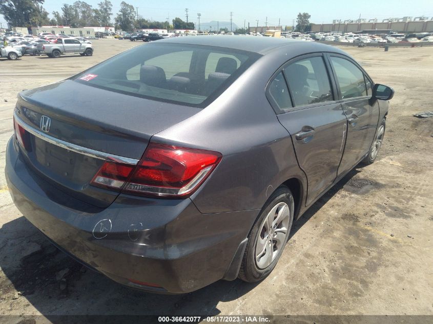 2015 HONDA CIVIC SEDAN LX - 19XFB2F55FE271848