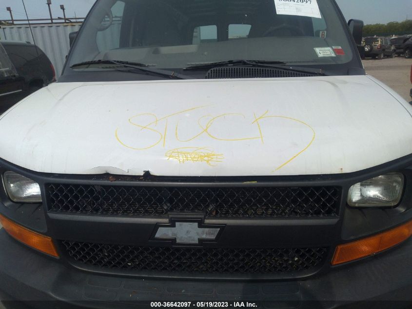 2015 CHEVROLET EXPRESS 2500 WORK VAN 1GCWGGFFXF1107974