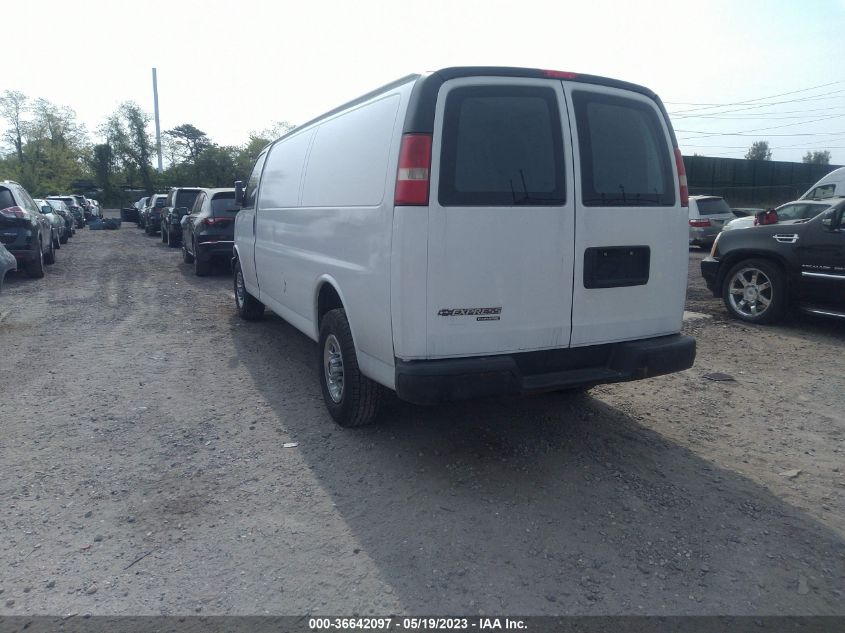 2015 CHEVROLET EXPRESS 2500 WORK VAN 1GCWGGFFXF1107974