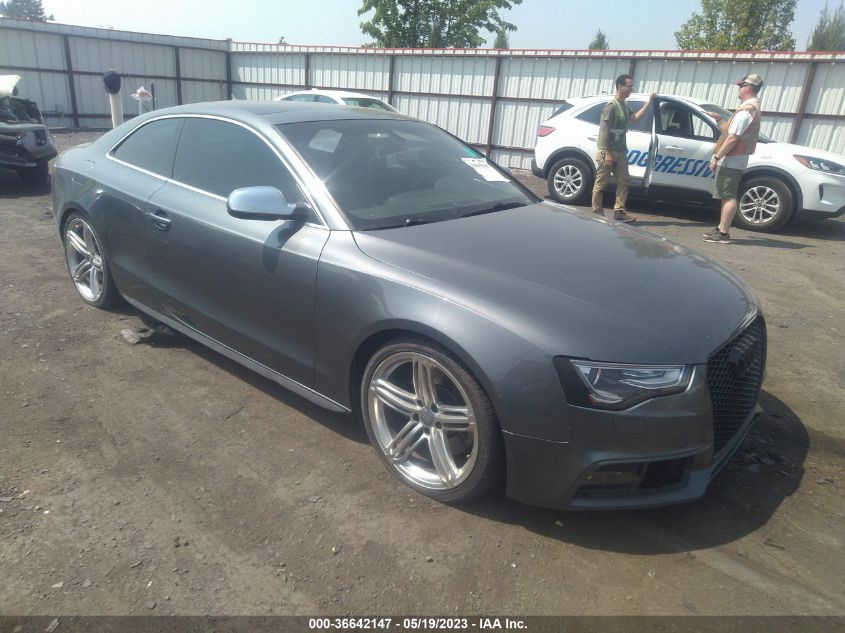2014 AUDI S5 PREMIUM PLUS - WAUGGAFR5EA017008