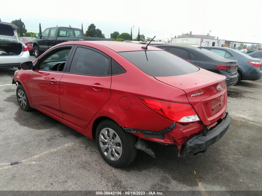 VIN KMHCT4AE1HU171927 2017 HYUNDAI ACCENT SE