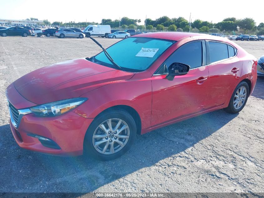 2017 MAZDA MAZDA3 4-DOOR SPORT 3MZBN1U76HM103596