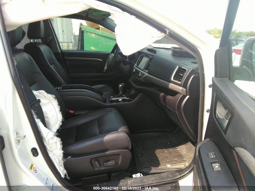 2018 TOYOTA HIGHLANDER LIMITED - 5TDDZRFH8JS903424