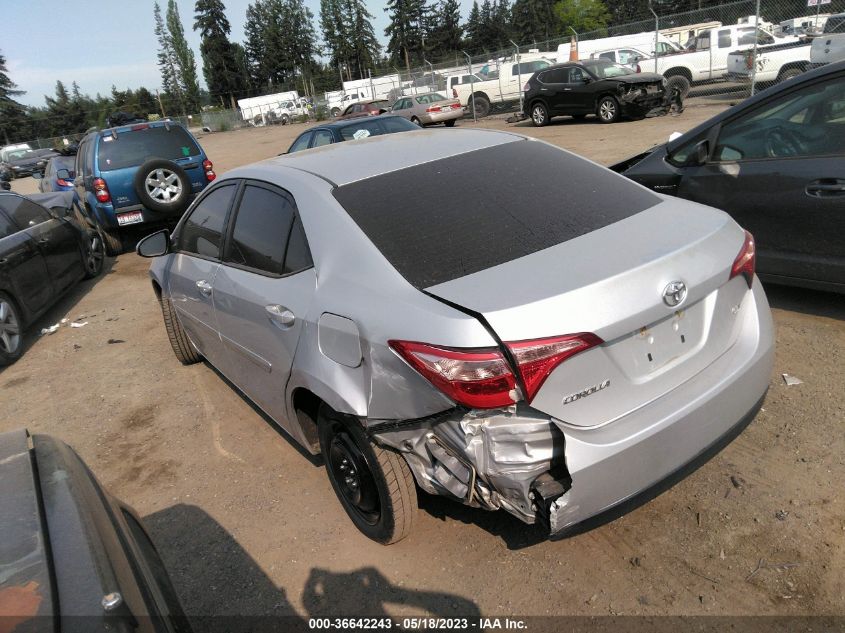 2017 TOYOTA COROLLA L/LE/XLE/SE - 2T1BURHE7HC894274