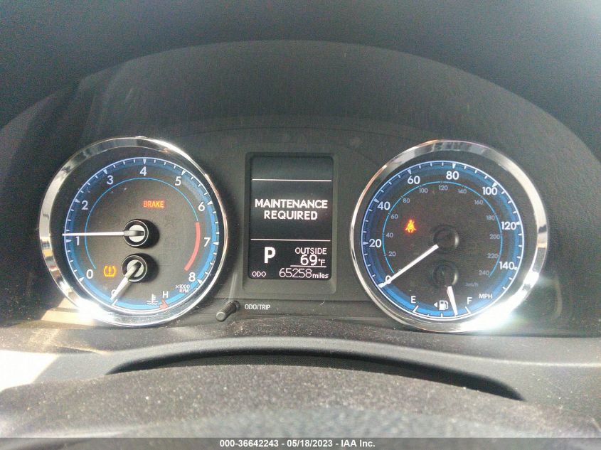 2017 TOYOTA COROLLA L/LE/XLE/SE - 2T1BURHE7HC894274