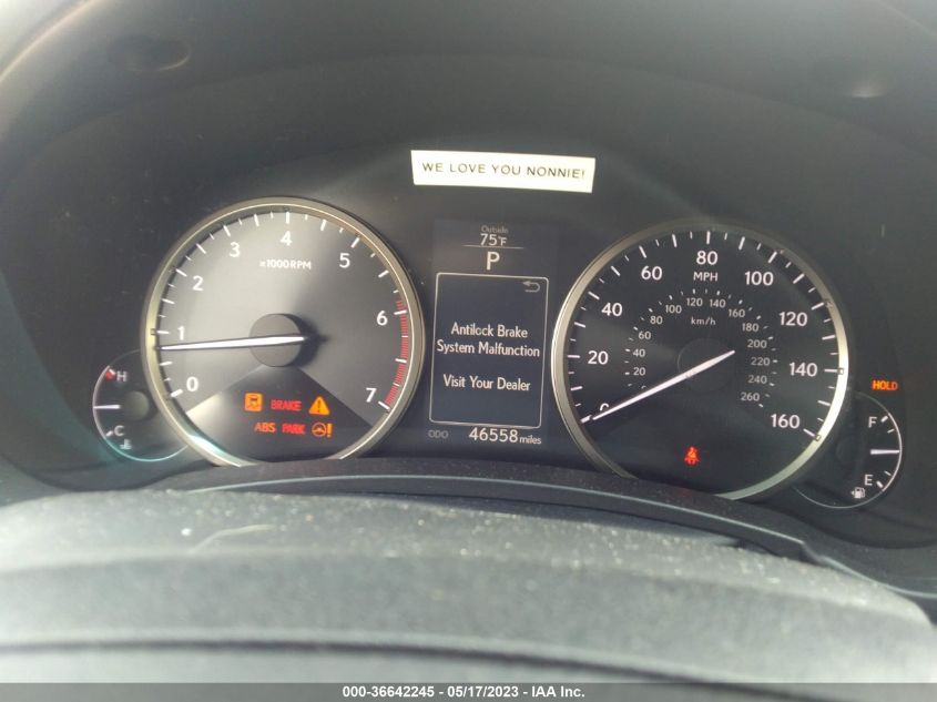 2017 LEXUS NX NX TURBO - JTJYARBZ7H2084783