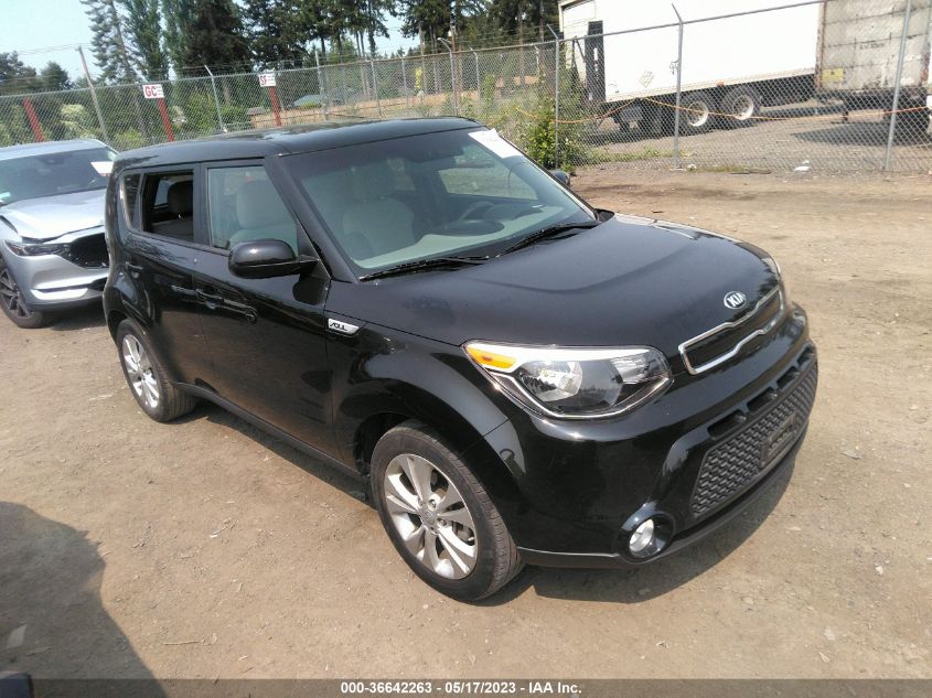 2016 KIA SOUL + - KNDJP3A57G7349699