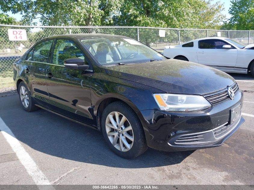 2014 VOLKSWAGEN JETTA SEDAN SE - 3VWD17AJ0EM425041