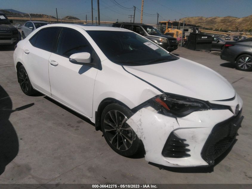 2017 TOYOTA COROLLA L/LE/XLE/SE - 2T1BURHE8HC798363