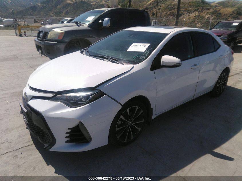 2017 TOYOTA COROLLA L/LE/XLE/SE - 2T1BURHE8HC798363