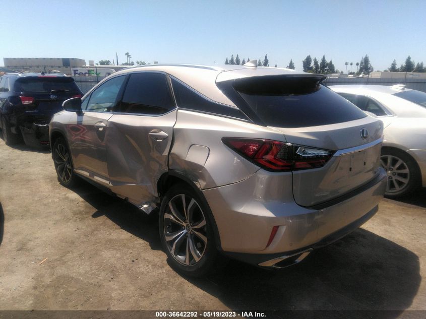 2018 LEXUS RX RX 350 - 2T2ZZMCA3JC100301