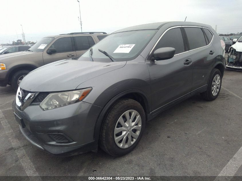2016 NISSAN ROGUE S - KNMAT2MT0GP645888