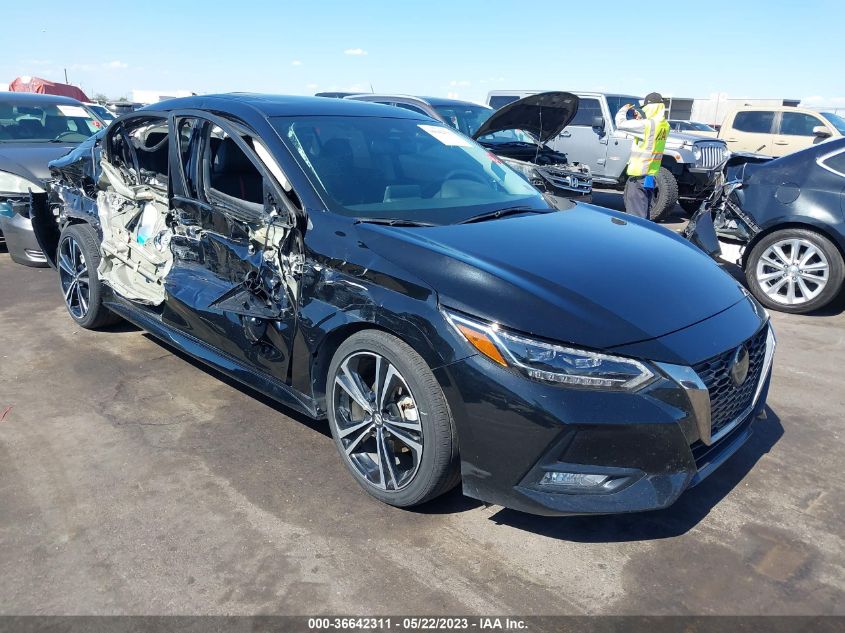 2021 NISSAN SENTRA SR - 3N1AB8DV7MY217062