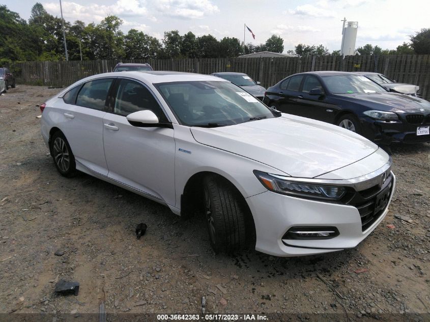 1HGCV3F65JA003453 HONDA ACCORD HYBRID EX-L W/NAVI 2018