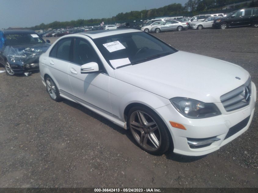 2013 MERCEDES-BENZ C-CLASS C 250 - WDDGF4HB9DA748701