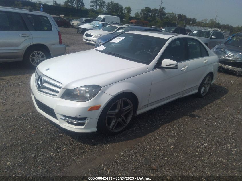 2013 MERCEDES-BENZ C-CLASS C 250 - WDDGF4HB9DA748701