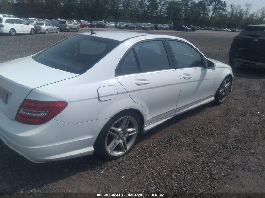 2013 MERCEDES-BENZ C-CLASS C 250 - WDDGF4HB9DA748701