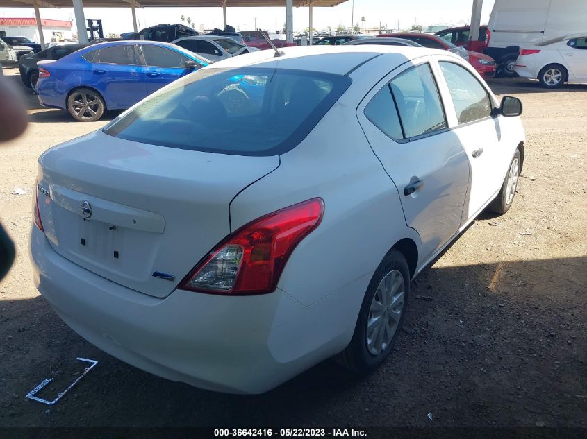 2014 NISSAN VERSA S - 3N1CN7AP3EL815471